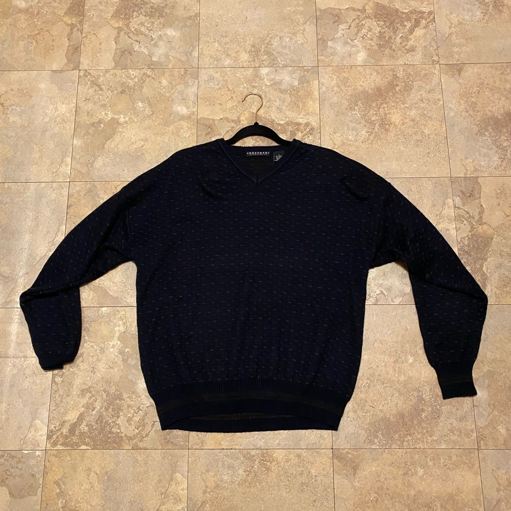 Versace Navy Blue Sweater